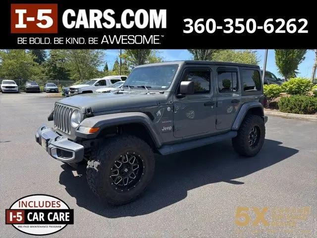 2018 Jeep Wrangler Unlimited Sahara for sale in Olympia, WA