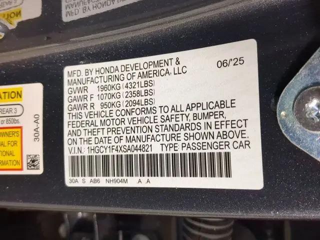 2025 Honda Accord Sedan SE