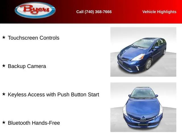 2014 Toyota Prius v Three