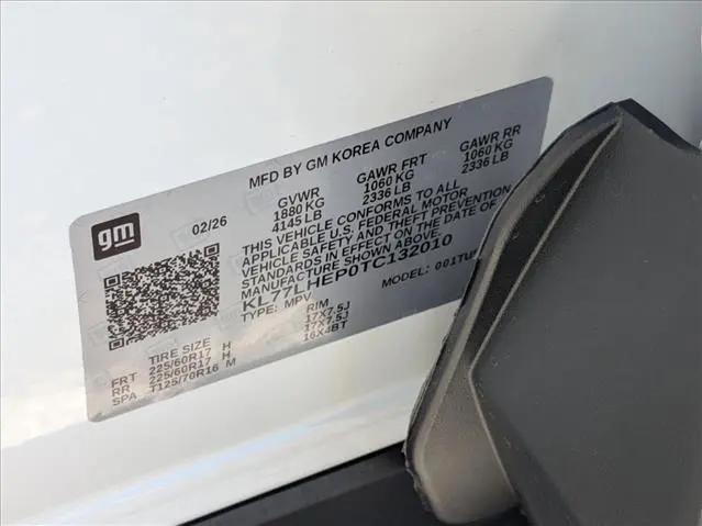 2026 Chevrolet Trax FWD LT