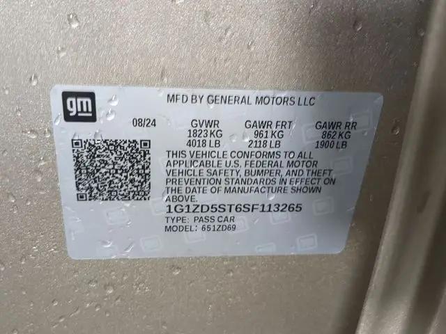 2025 Chevrolet Malibu FWD 1LT