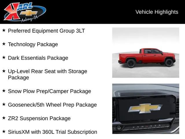 2026 Chevrolet Silverado 2500HD Crew Cab, Standard Bed, XR2, 4WD
