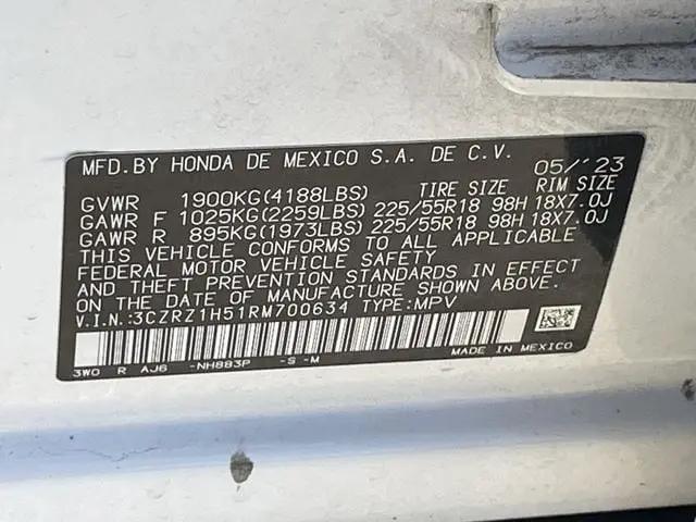 2024 Honda HR-V 2WD Sport