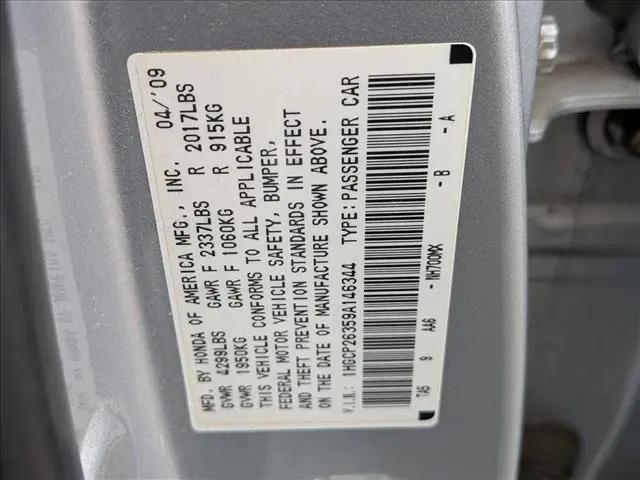 2009 Honda Accord 2.4 LX