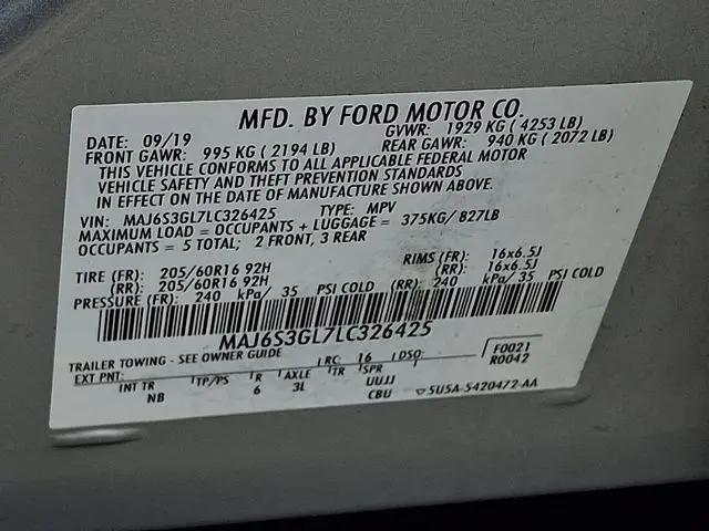 2020 Ford EcoSport SE