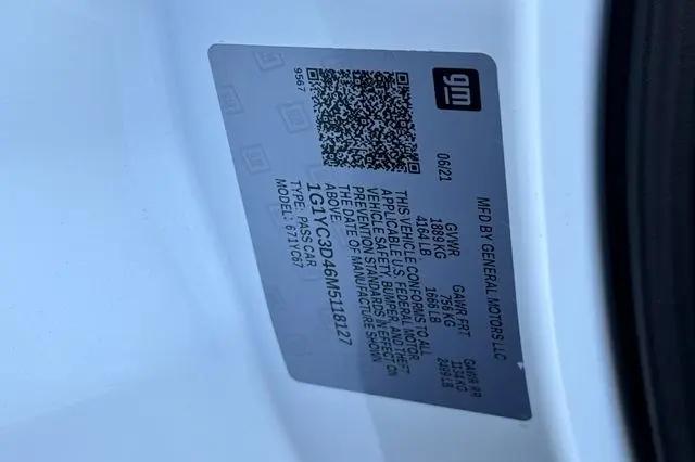 2021 Chevrolet Corvette Stingray RWD Convertible 3LT