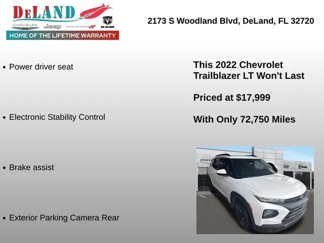 2022 Chevrolet TrailBlazer FWD LT