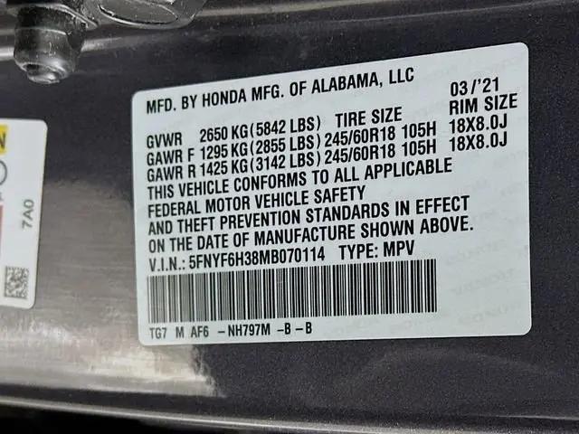 2021 Honda Pilot AWD EX