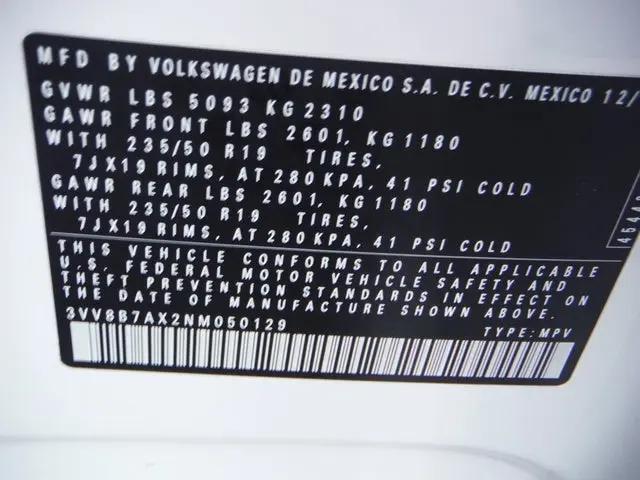 2022 Volkswagen Tiguan 2.0T SE R-Line Black