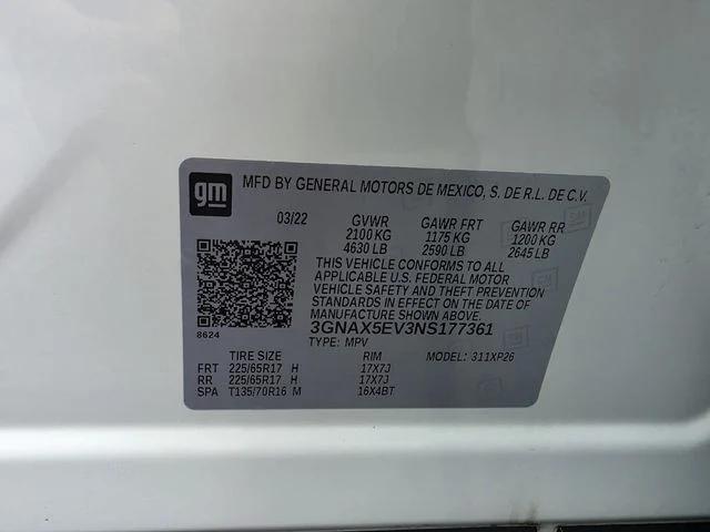 2022 Chevrolet Equinox AWD 1FL