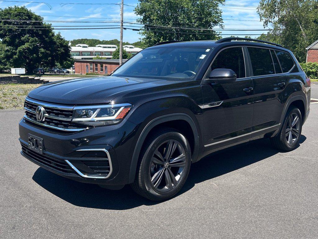 Deep Black Pearl 2021 Volkswagen Atlas SUV / Crossover All-Wheel Drive Automatic