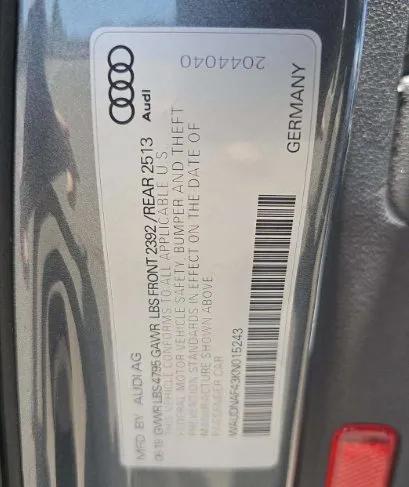 2019 Audi A4 45 Premium