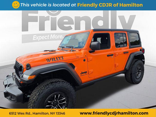 2026 Jeep Wrangler 4-Door Willys 4x4 for sale in Hamilton, NY