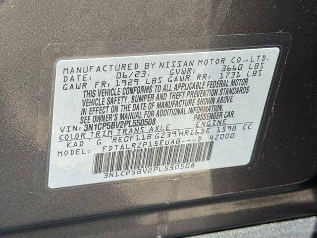 2023 Nissan Kicks S Xtronic CVT
