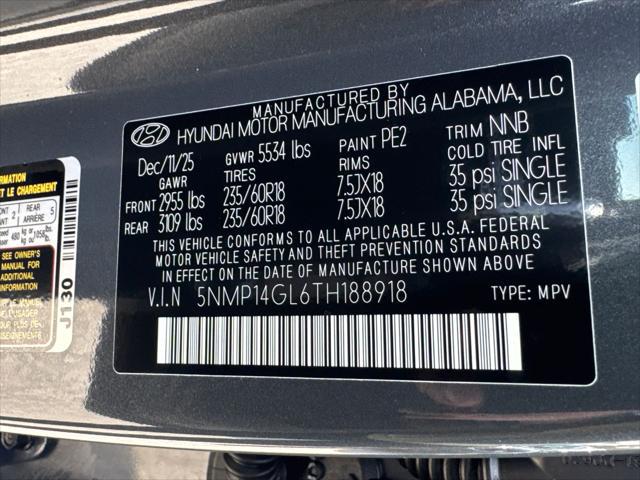2026 Hyundai Santa Fe SE