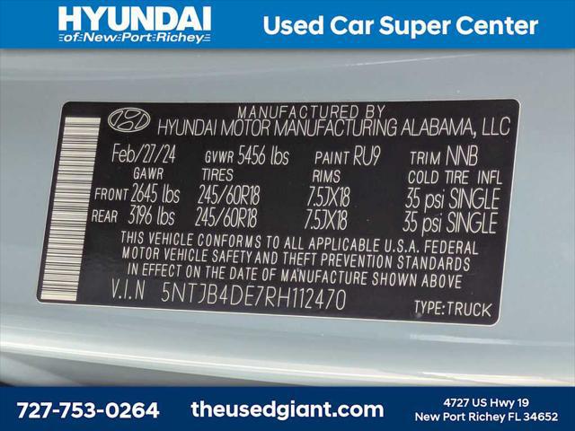 2024 Hyundai Santa Cruz SEL