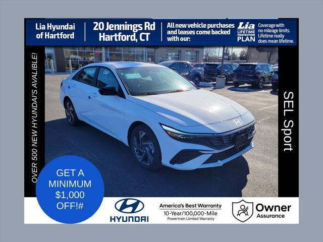 2026 Hyundai Elantra Hybrid SEL Sport for sale in HARTFORD, CT