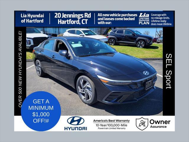 2026 Hyundai Elantra Hybrid SEL Sport for sale in HARTFORD, CT