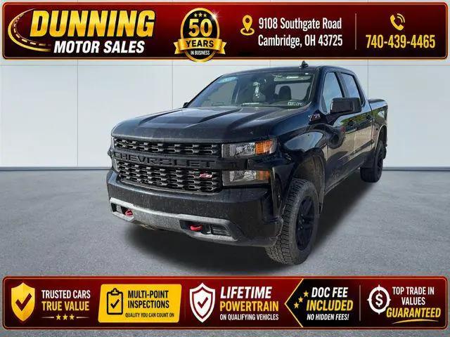 2021 Chevrolet Silverado 1500 4WD Crew Cab Short Bed Custom Trail Boss for sale in Cambridge, OH
