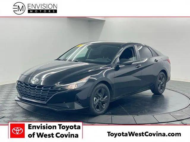 2022 Hyundai Elantra Hybrid Blue for sale in West Covina, CA