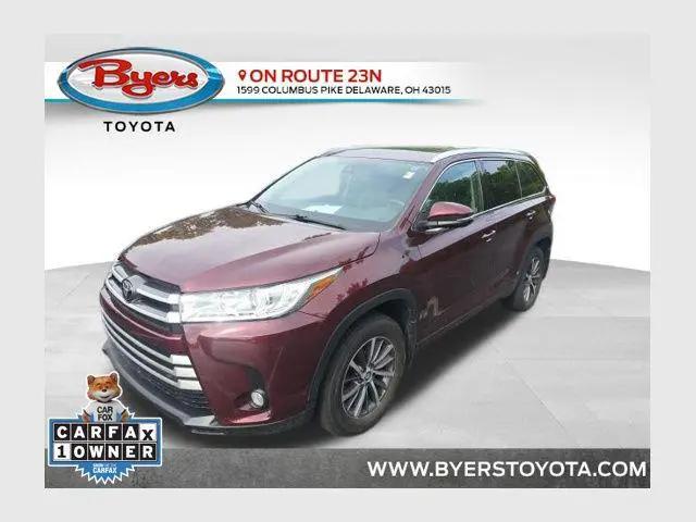 2018 Toyota Highlander XLE for sale near Delaware, OH