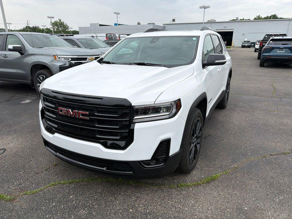 Summit White 2023 GMC Acadia SUV / Crossover Four-Wheel Drive 9-Speed Automatic