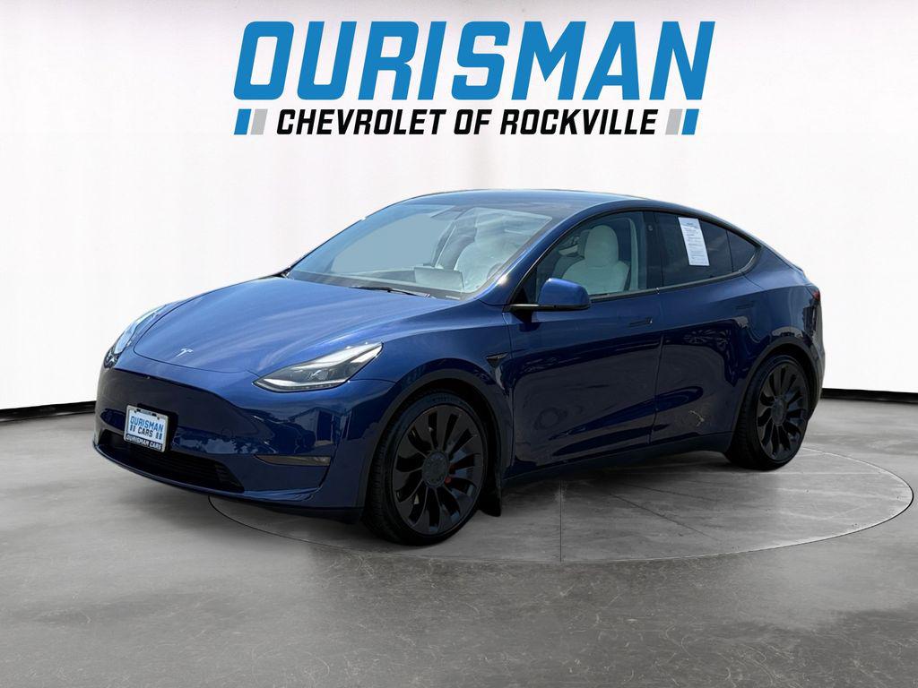 Used 2022 Tesla Model Y Performance with VIN 7SAYGDEF8NF398850 for sale in Rockville, MD
