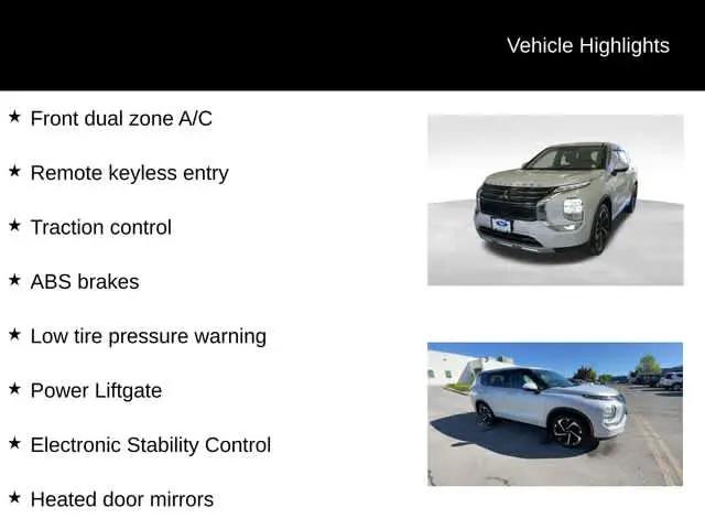 2022 Mitsubishi Outlander SE 2.5 S-AWC