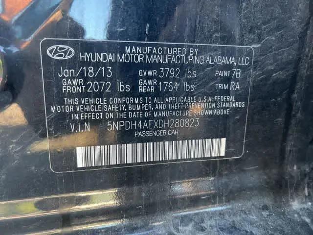 2013 Hyundai Elantra GLS