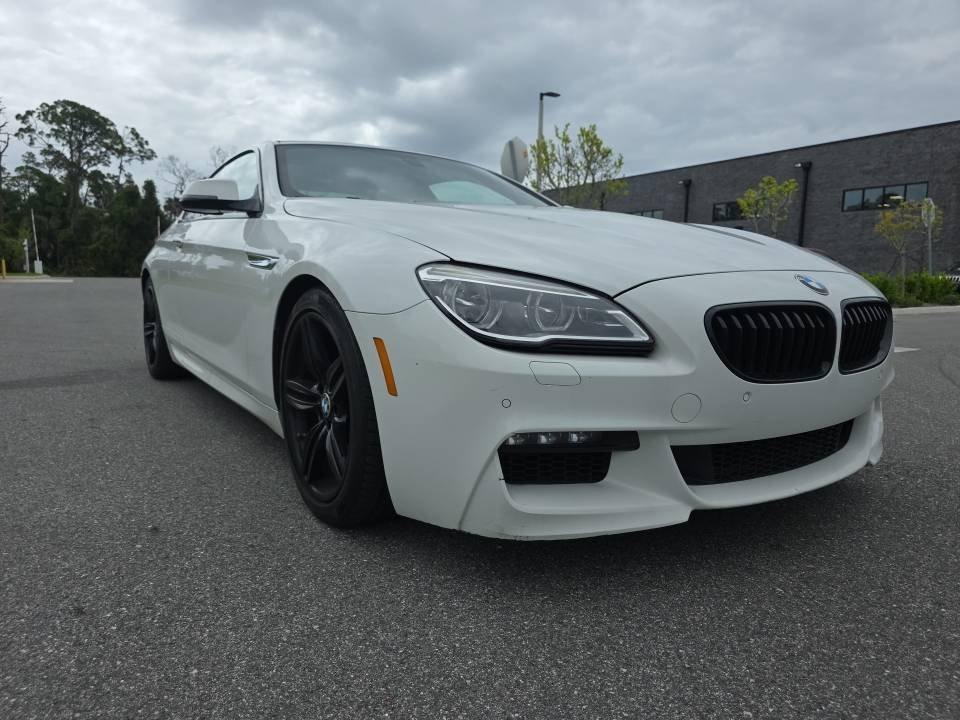 Alpine White 2016 BMW 6 Series Coupe All-Wheel Drive Automatic