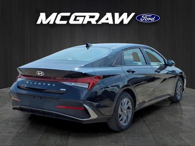 2025 Hyundai Elantra Hybrid Blue