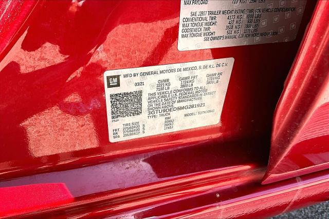 2021 GMC Sierra 1500 4WD Crew Cab Short Box SLT