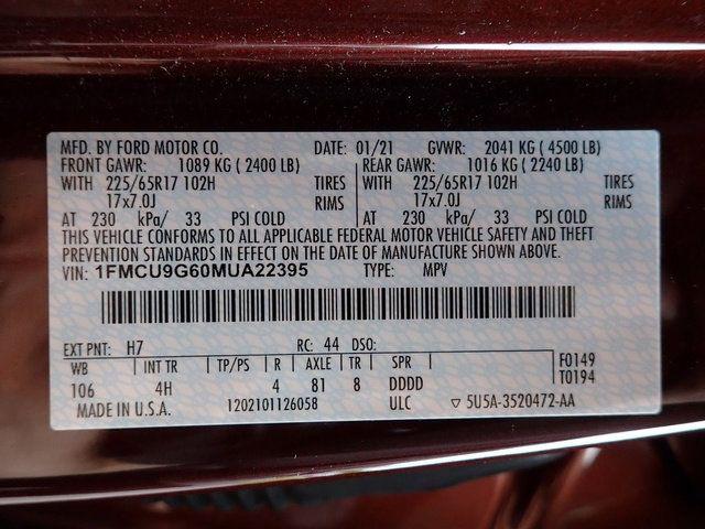 2021 Ford Escape SE