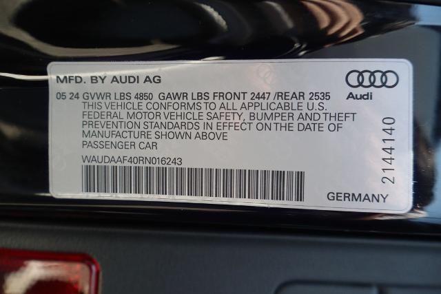 2024 Audi A4 Premium 45 TFSI S line quattro S tronic
