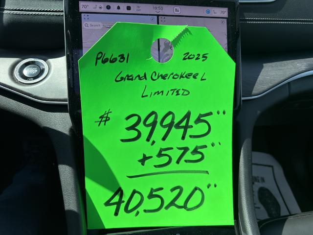 2025 Jeep Grand Cherokee L Limited 4x4