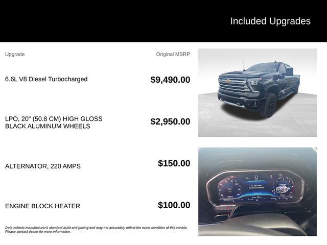 2024 Chevrolet Silverado 3500HD 4WD Crew Cab Long Bed High Country