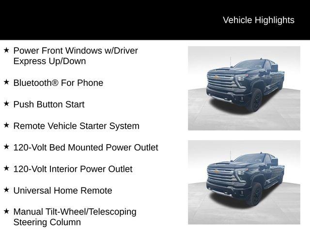 2024 Chevrolet Silverado 3500HD 4WD Crew Cab Long Bed High Country