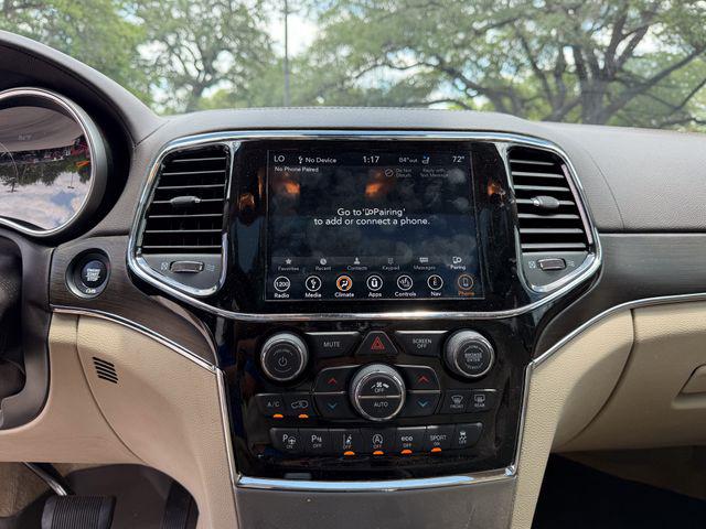 2019 Jeep Grand Cherokee Overland 4x2