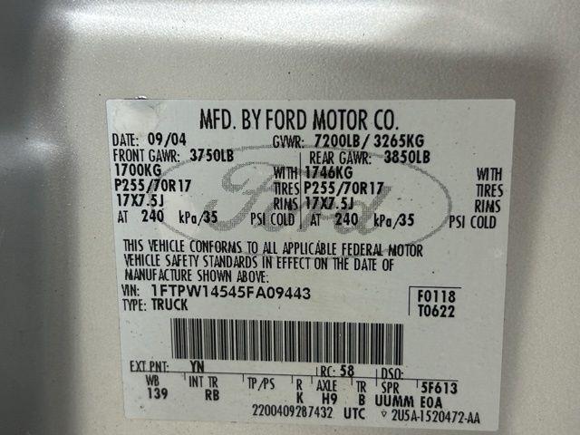 2005 Ford F-150 XLT