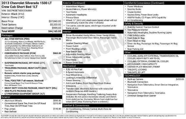 2013 Chevrolet Silverado 1500 LT