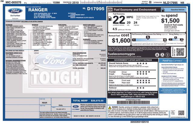 2022 Ford Ranger XL