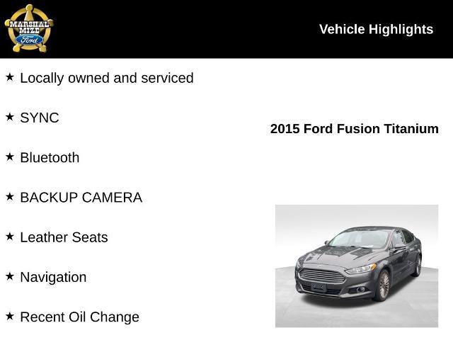 2015 Ford Fusion Titanium