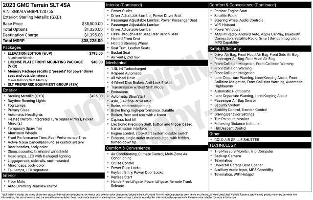 2023 GMC Terrain AWD SLT