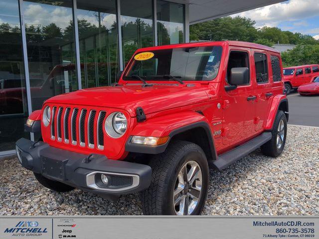 2020 Jeep Wrangler Sahara 4x4 for sale in Canton, CT