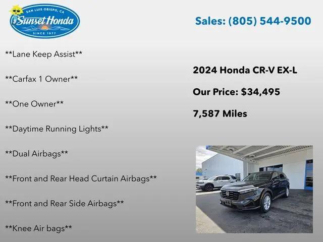 2024 Honda CR-V EX-L 2WD