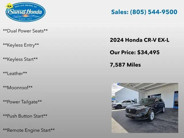 2024 Honda CR-V EX-L 2WD