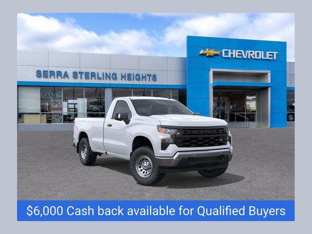 2026 Chevrolet Silverado 1500 4WD Regular Cab Long Bed WT for sale near Sterling Heights, MI