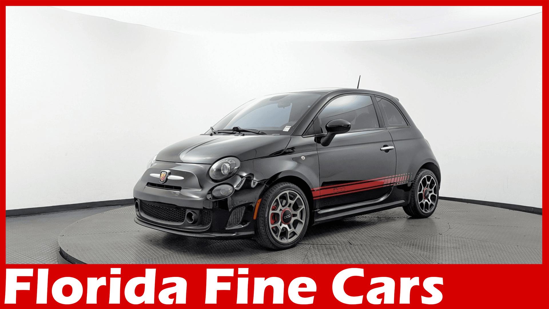 Nero Puro (Straight Black) 2015 FIAT 500 Hatchback Front-Wheel Drive Automatic