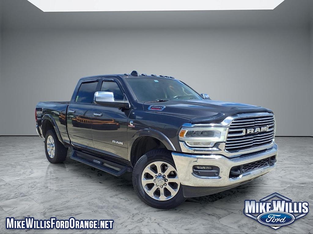 Gray (Granite Crystal Metallic Clearcoat) 2019 RAM 2500 Laramie Crew Cab 4WD Pickup Truck Four-Wheel Drive 6-Speed Automatic
