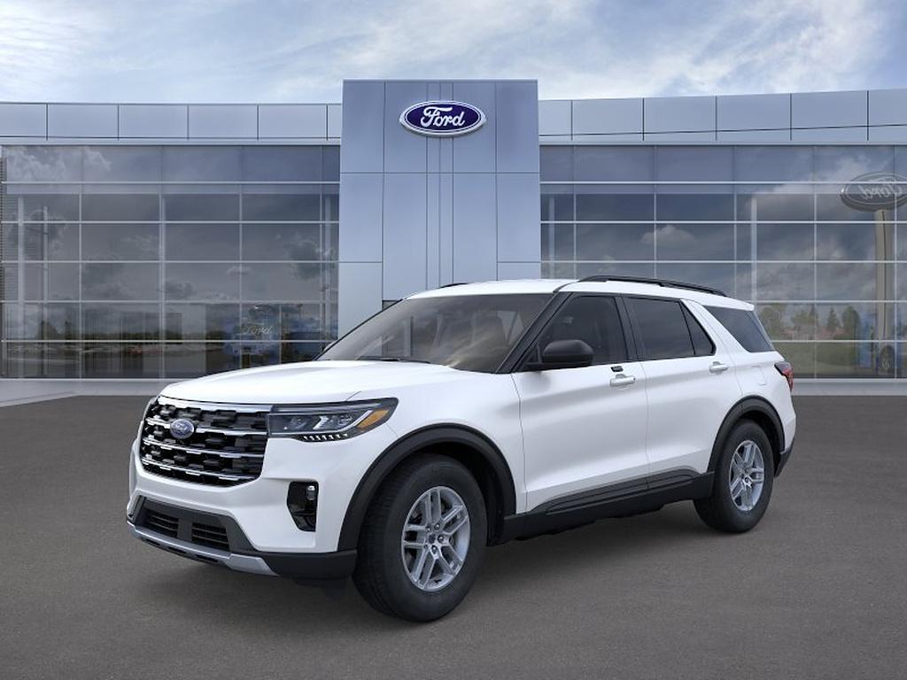 STAR WHITE MET TRI-COAT 2026 Ford Explorer SUV / Crossover Rear-Wheel Drive Automatic